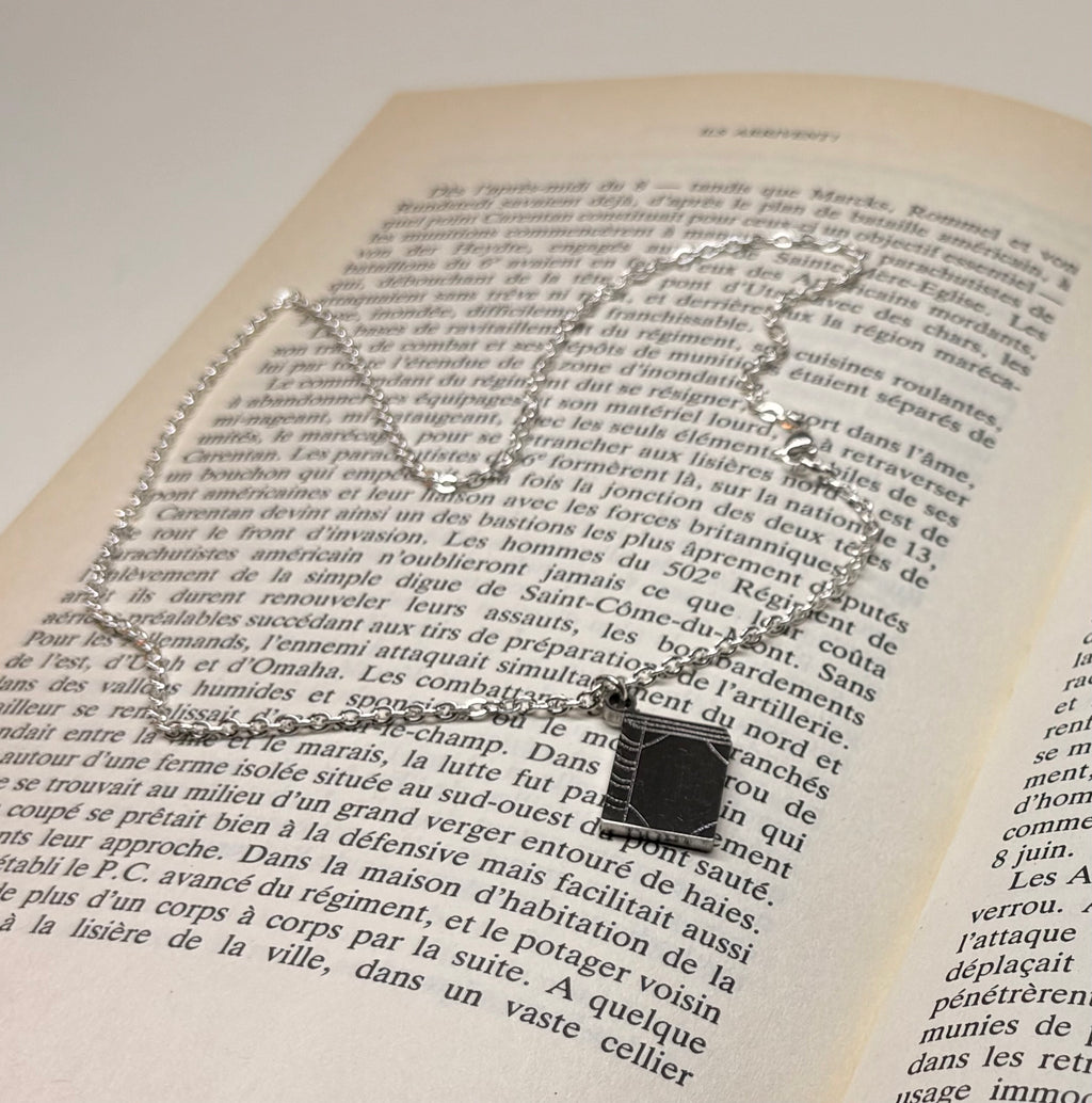 Necklace "Your book"